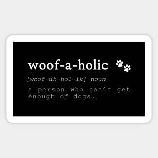 Dictionary Definition for Dog Lovers Sticker